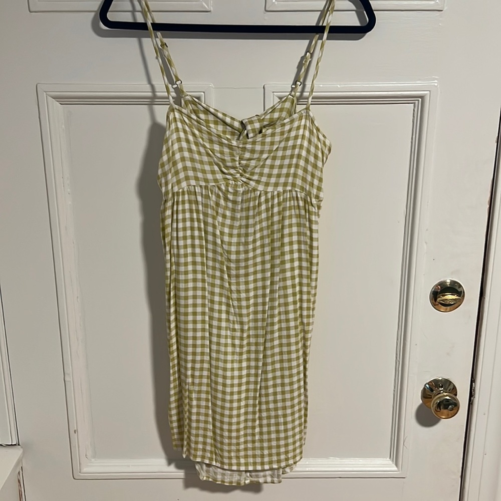 Gingham Mini Dress